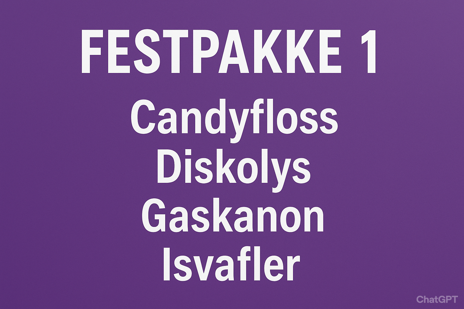 Festpakke